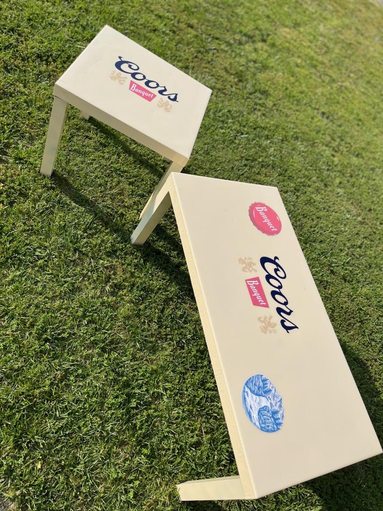 Custom Coors Light Coffee/ End Tables