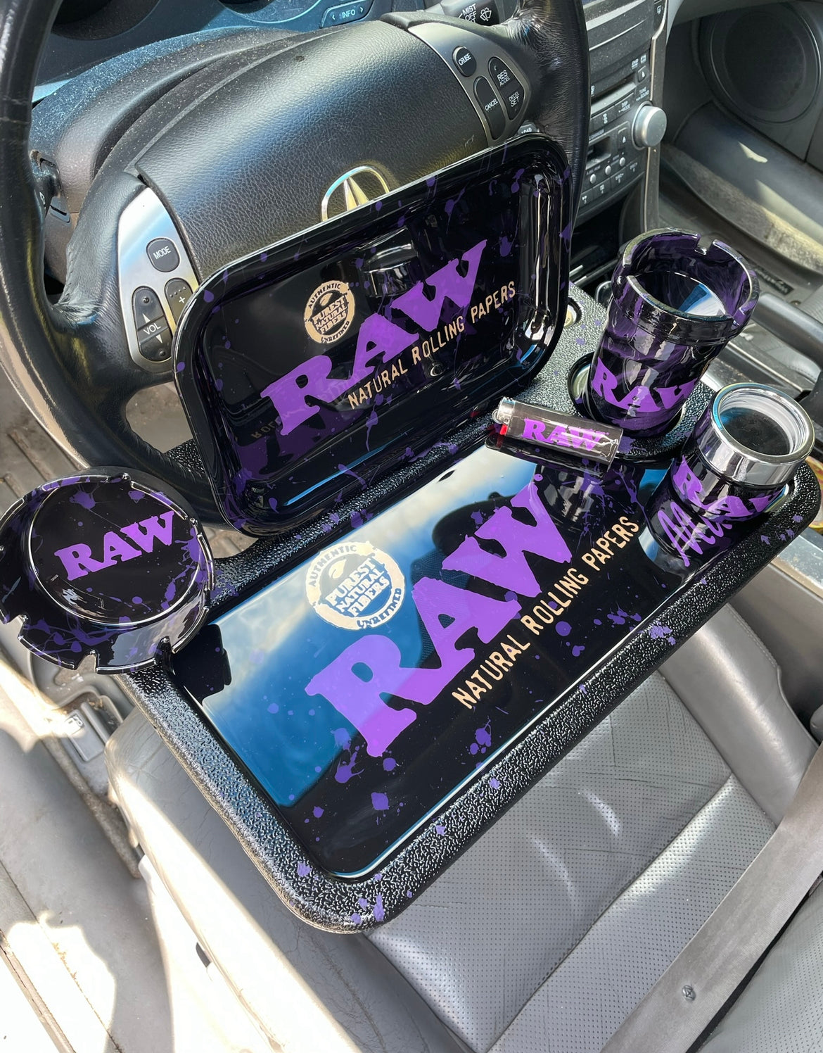Custom RAW Rolling Car Tray/Sets