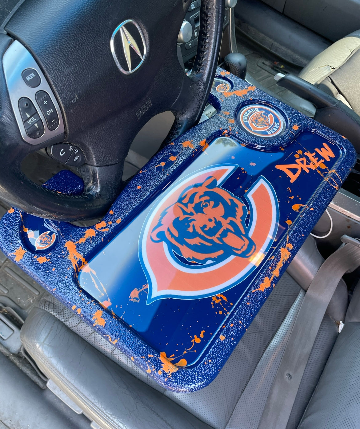 Custom Bears Car Rolling Tray/Sets