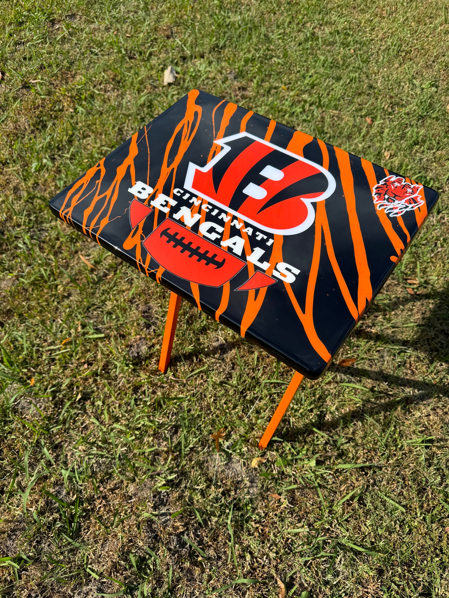 Custom Football Tray Table
