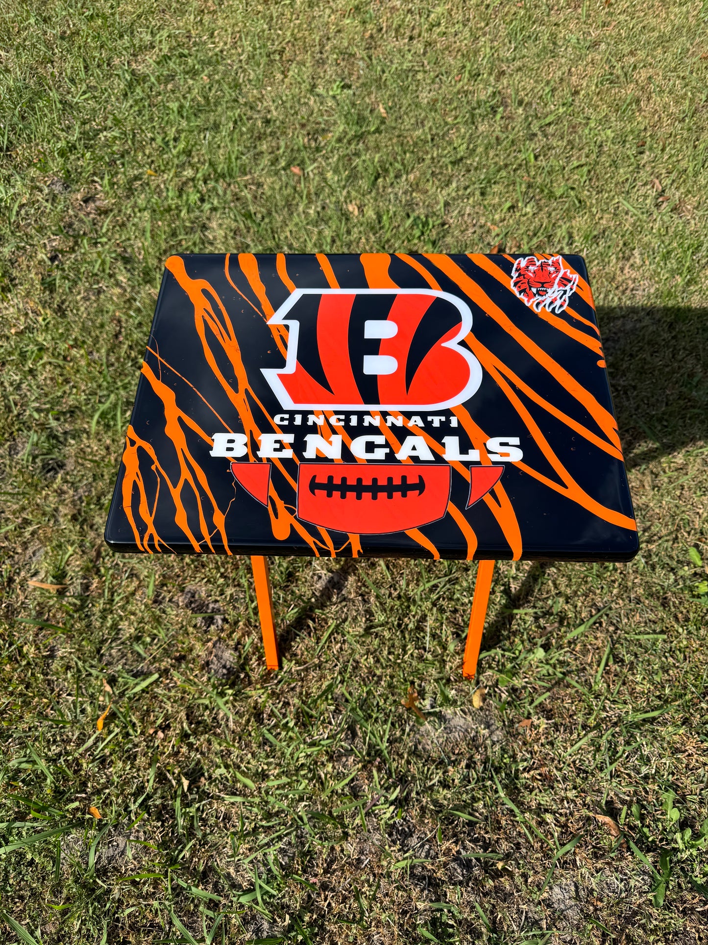 Custom Football Tray Table