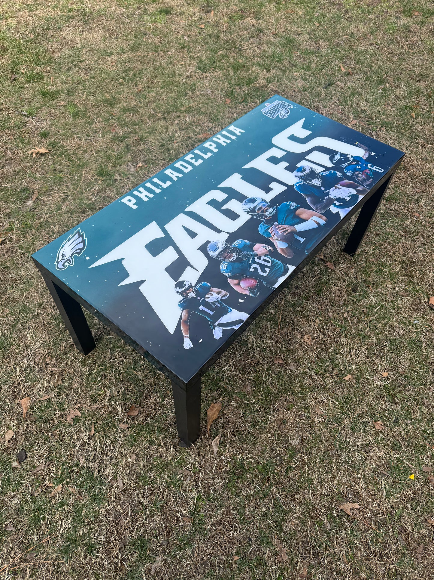 Custom Football Coffee Table