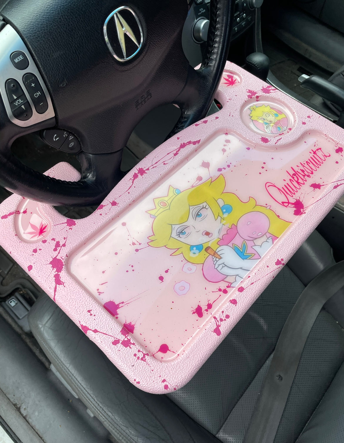 Custom Girly Car Tray/Sets
