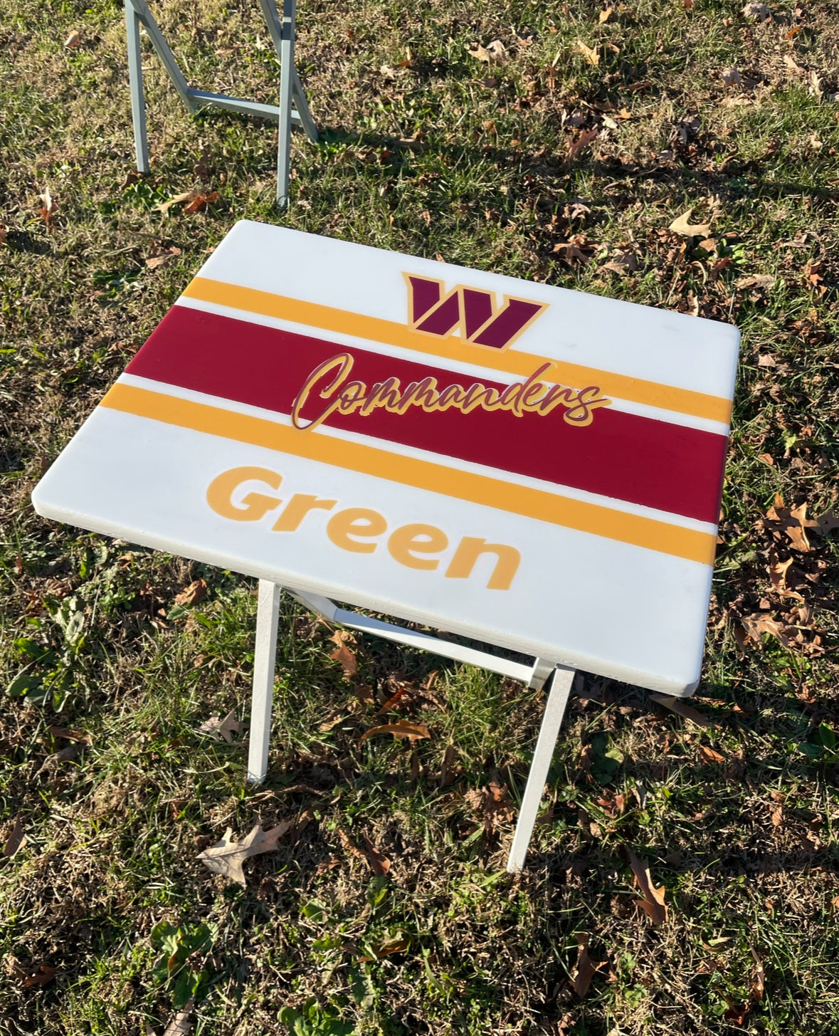Custom Football Team Table Tray | Put your Team On a Table Tray