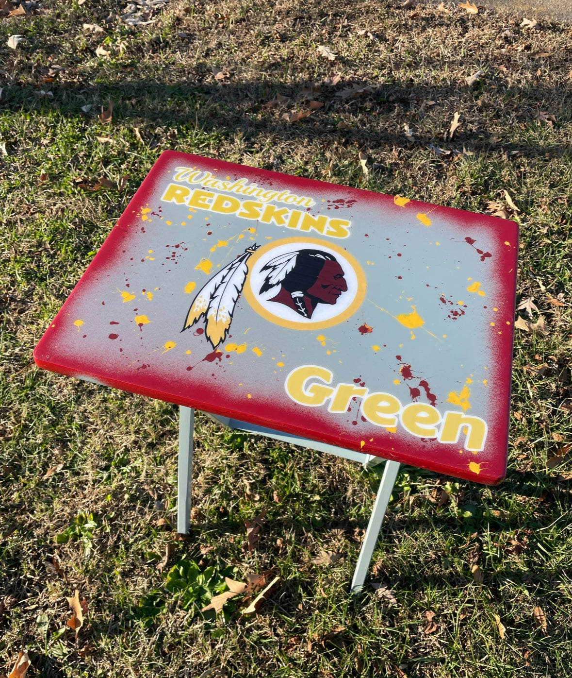 Custom Football Team Table Tray | Put your Team On a Table Tray
