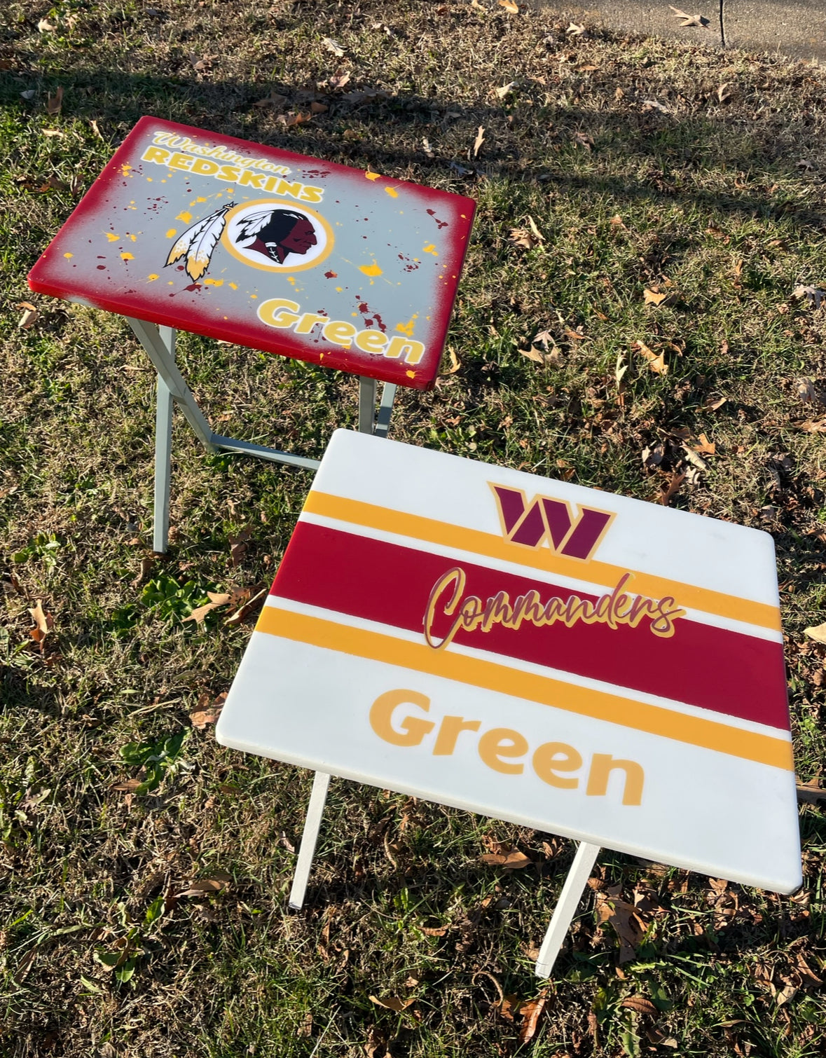 Custom Football Team Table Tray | Put your Team On a Table Tray