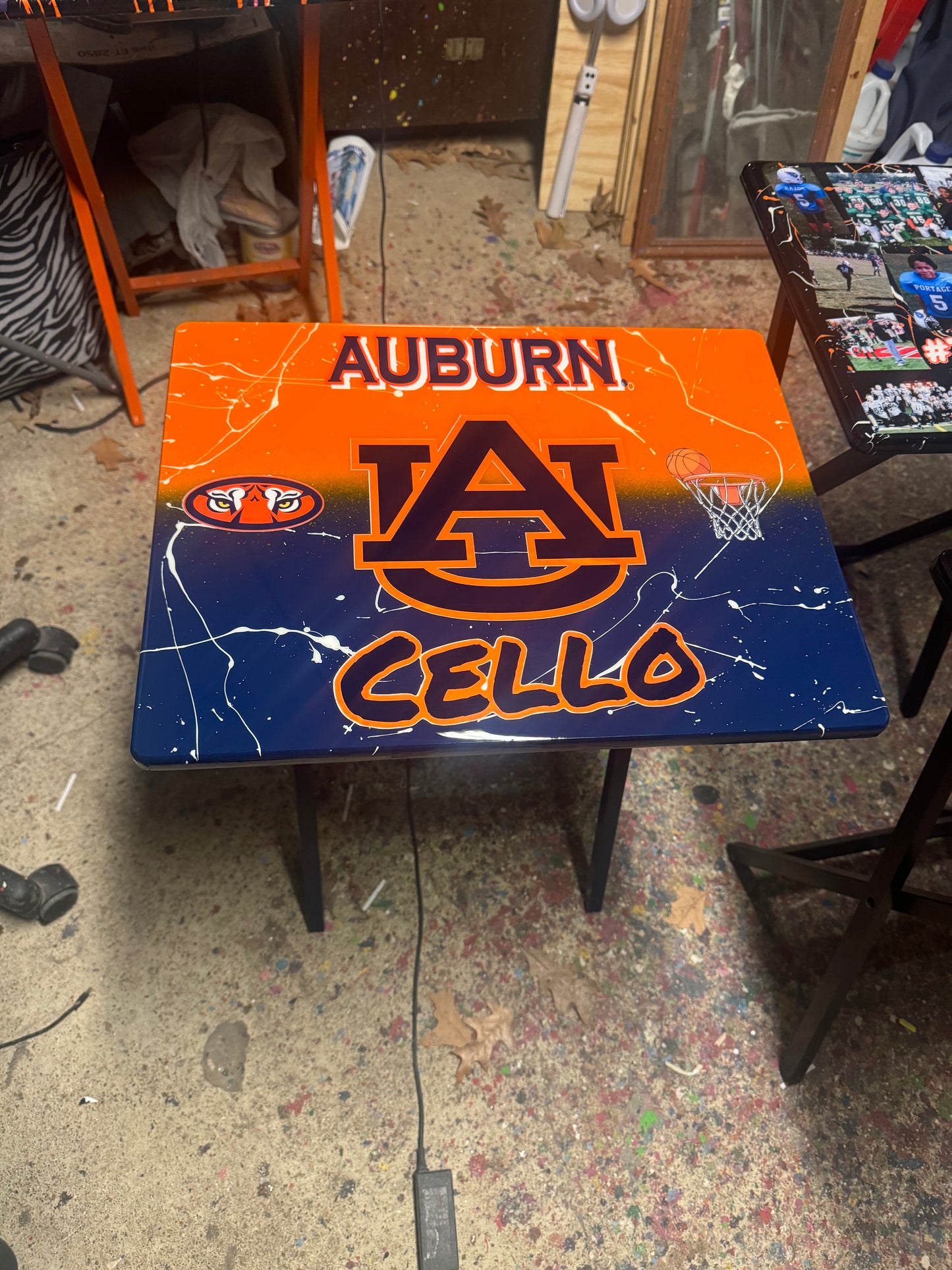 Custom Tray Table