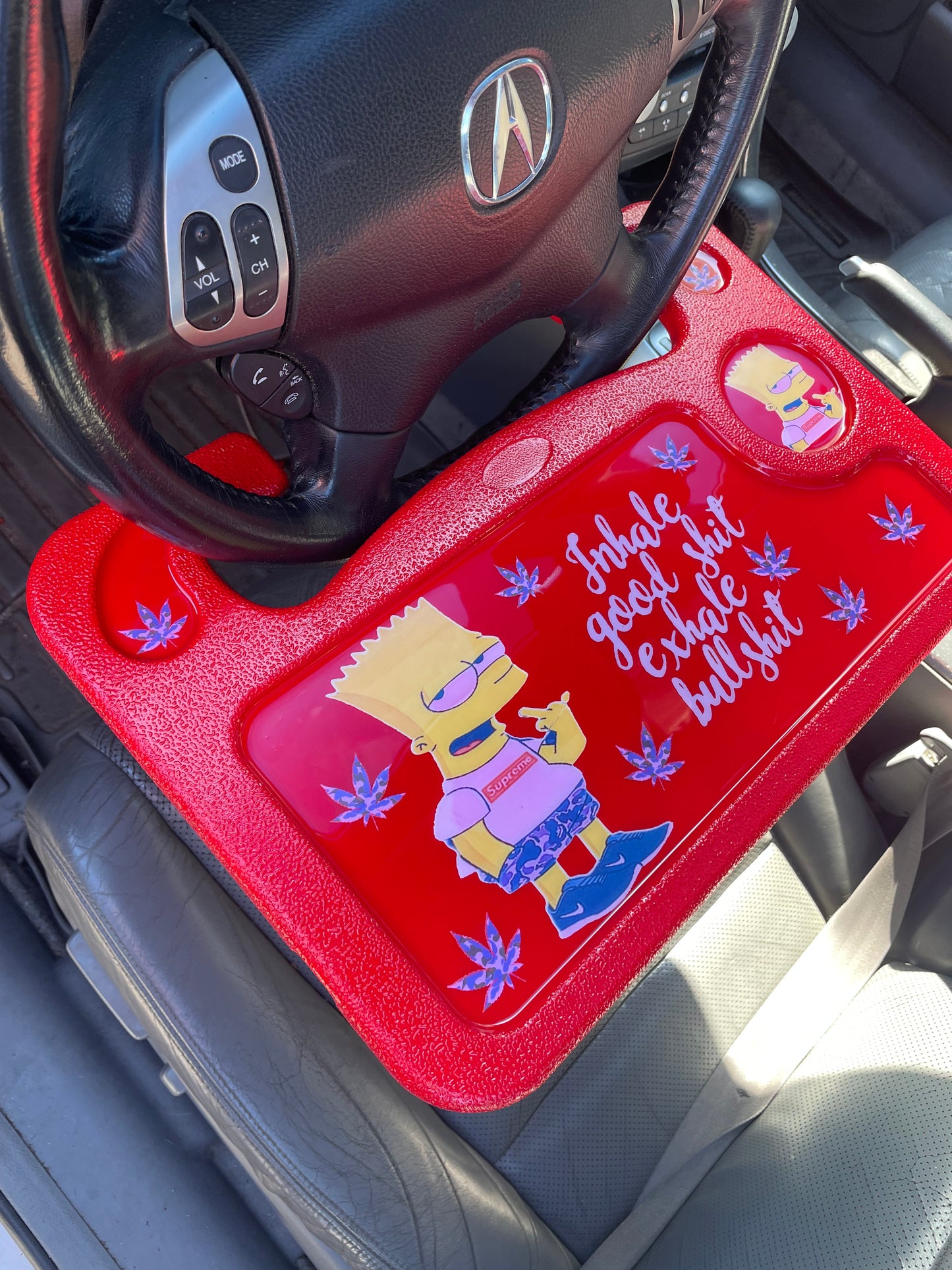 Custom Car Eating Tray