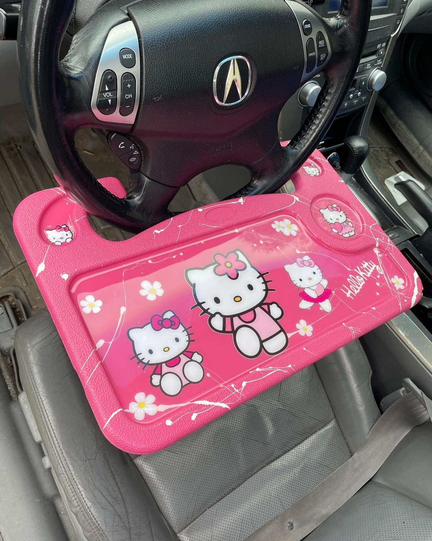 Custom Girly Car Tray