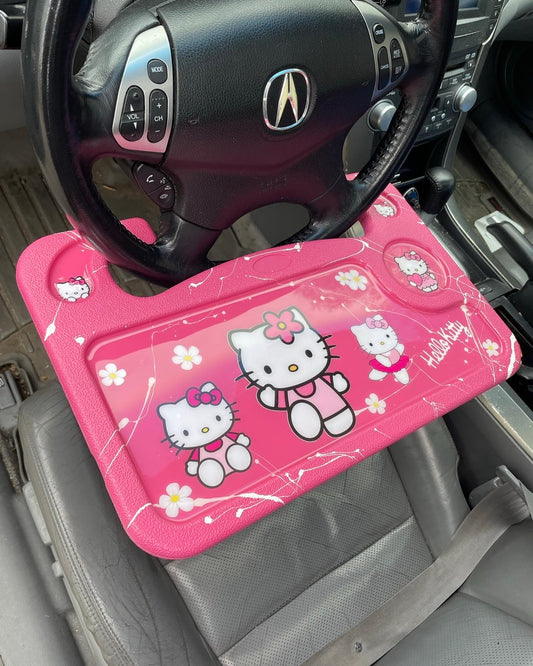 Custom Girly Car Tray