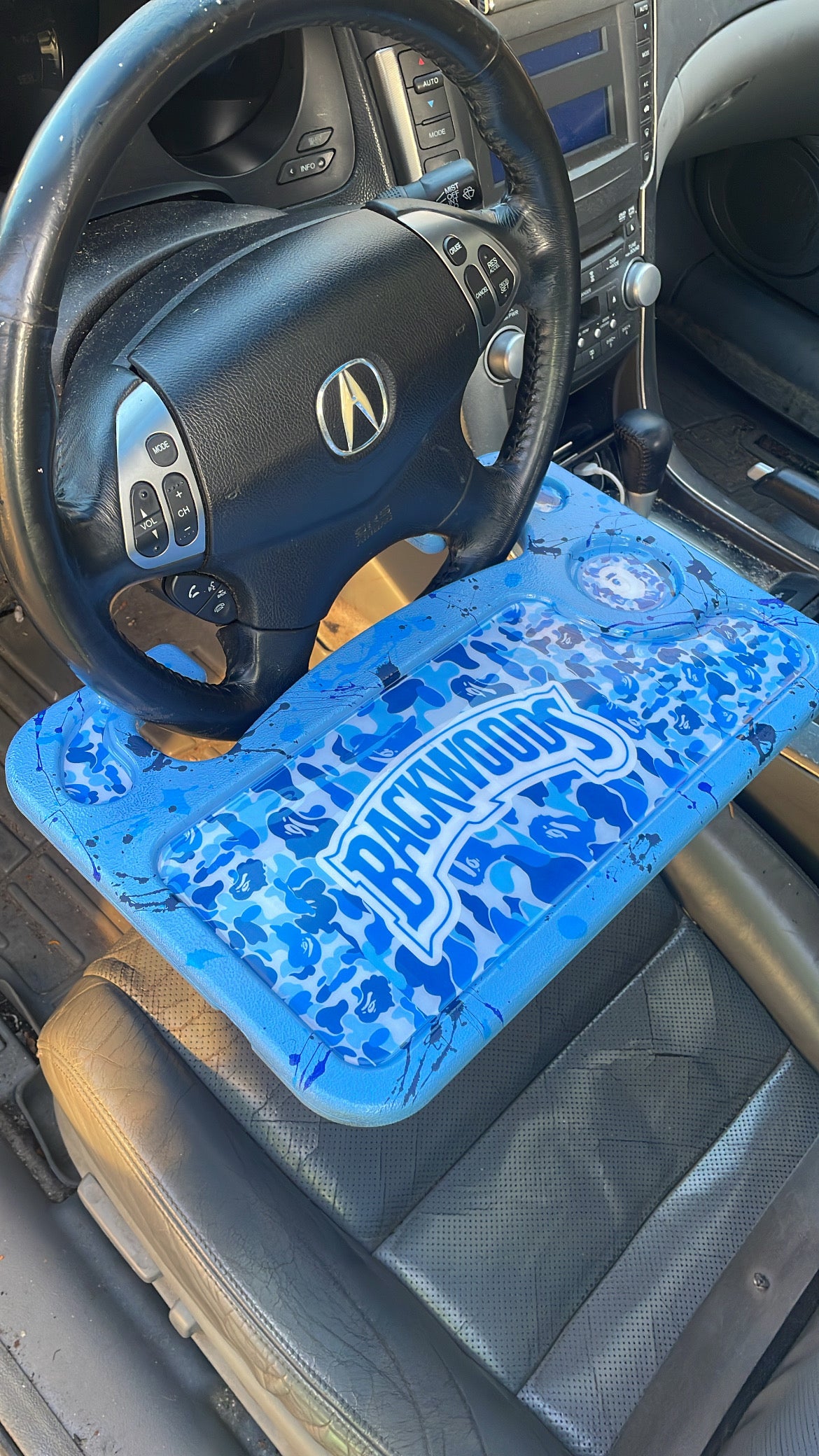 Custom Backwoodz Collab Car Tray/Sets