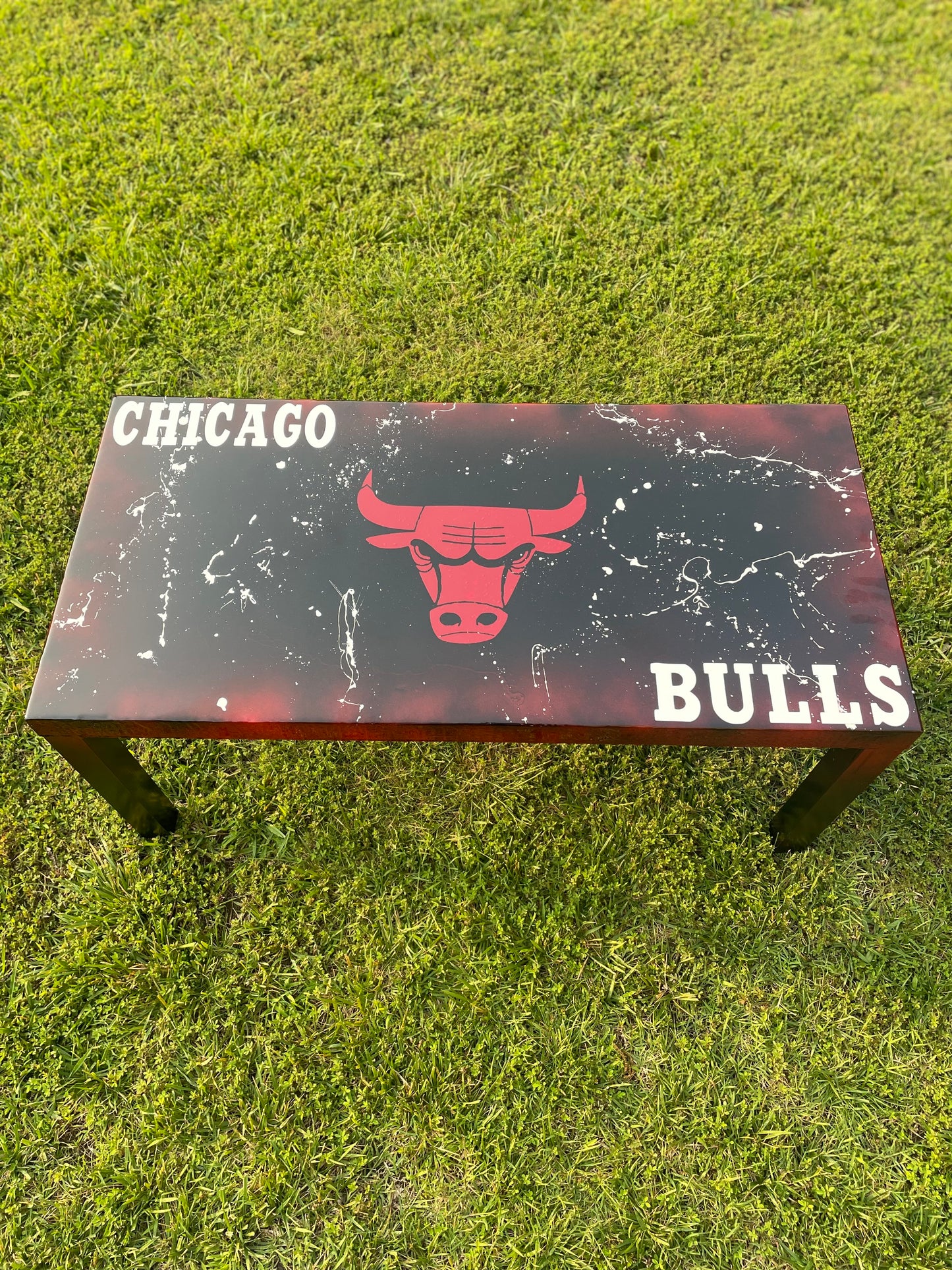 Custom Chicago Bulls Coffee/ End Tables