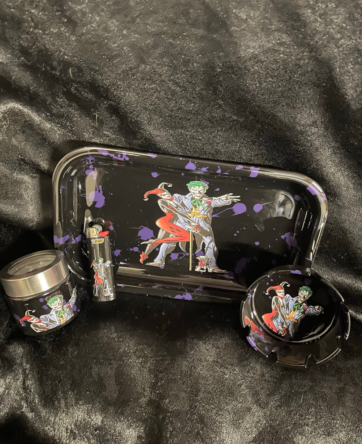 Joker & HQ Custom Rolling Tray/Sets