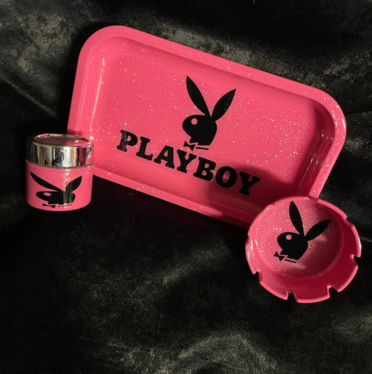 PlayBoy Rolling Tray Set