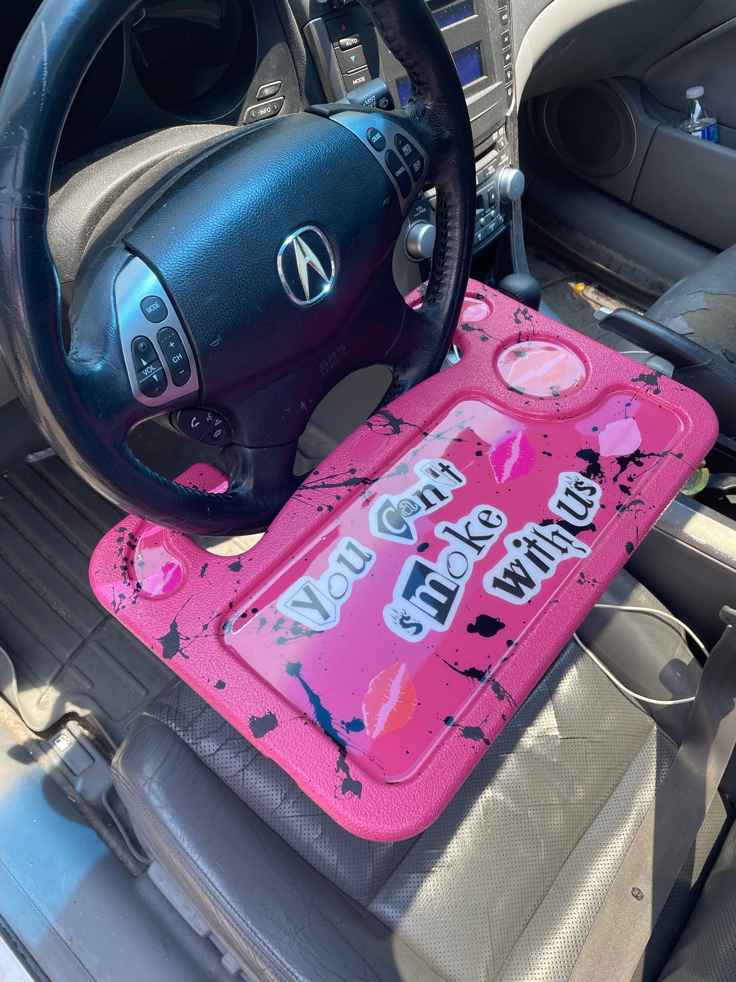 Mean Girl Girly Theme Car Rolling Tray/Sets