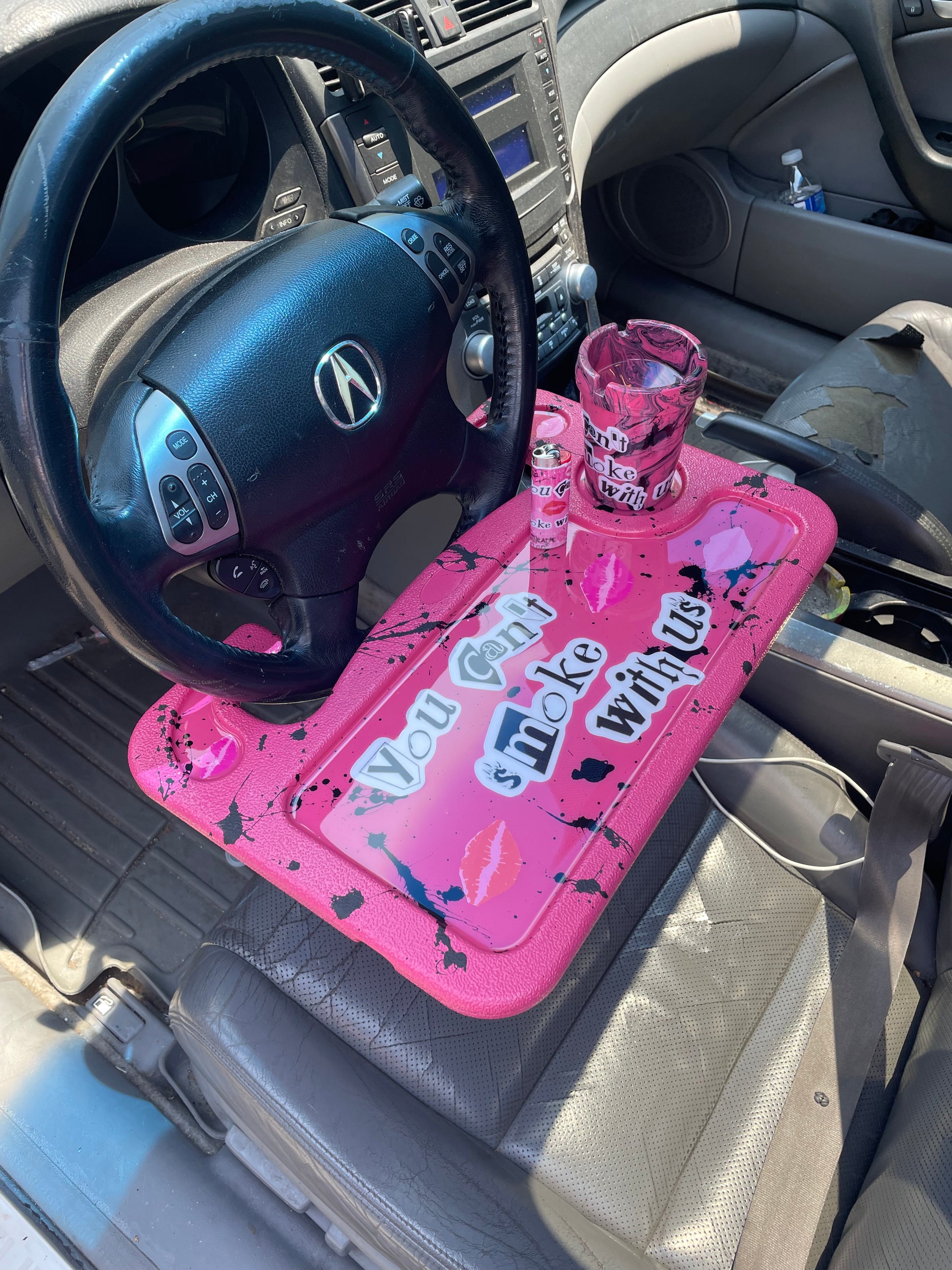 Mean Girl Girly Theme Car Rolling Tray/Sets