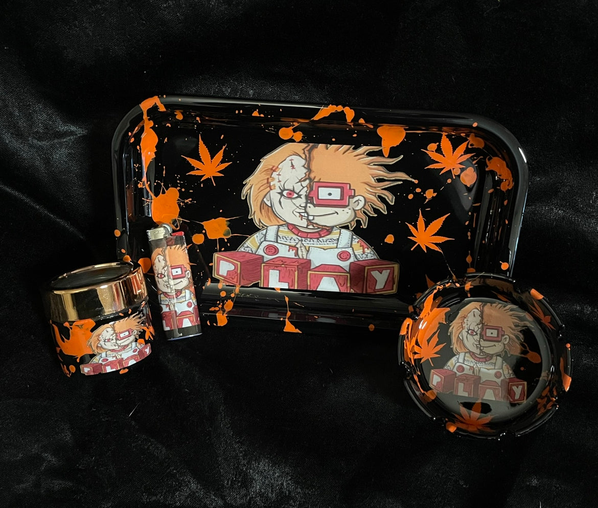 Chuckies Collab Custom Rolling Tray Sets