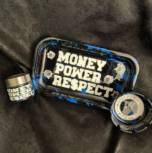 Money Power Respect Rolling Tray Sets