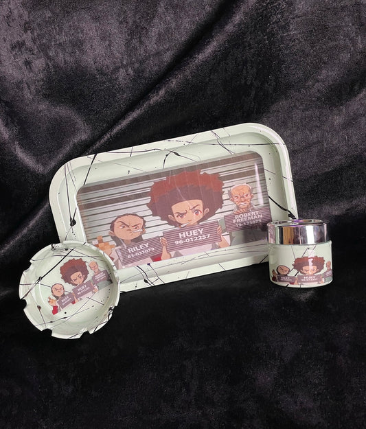 Custom Boondocks Rolling Tray Sets