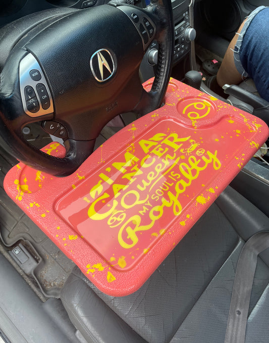 Custom Zodiac Sign Car Tray/Sets