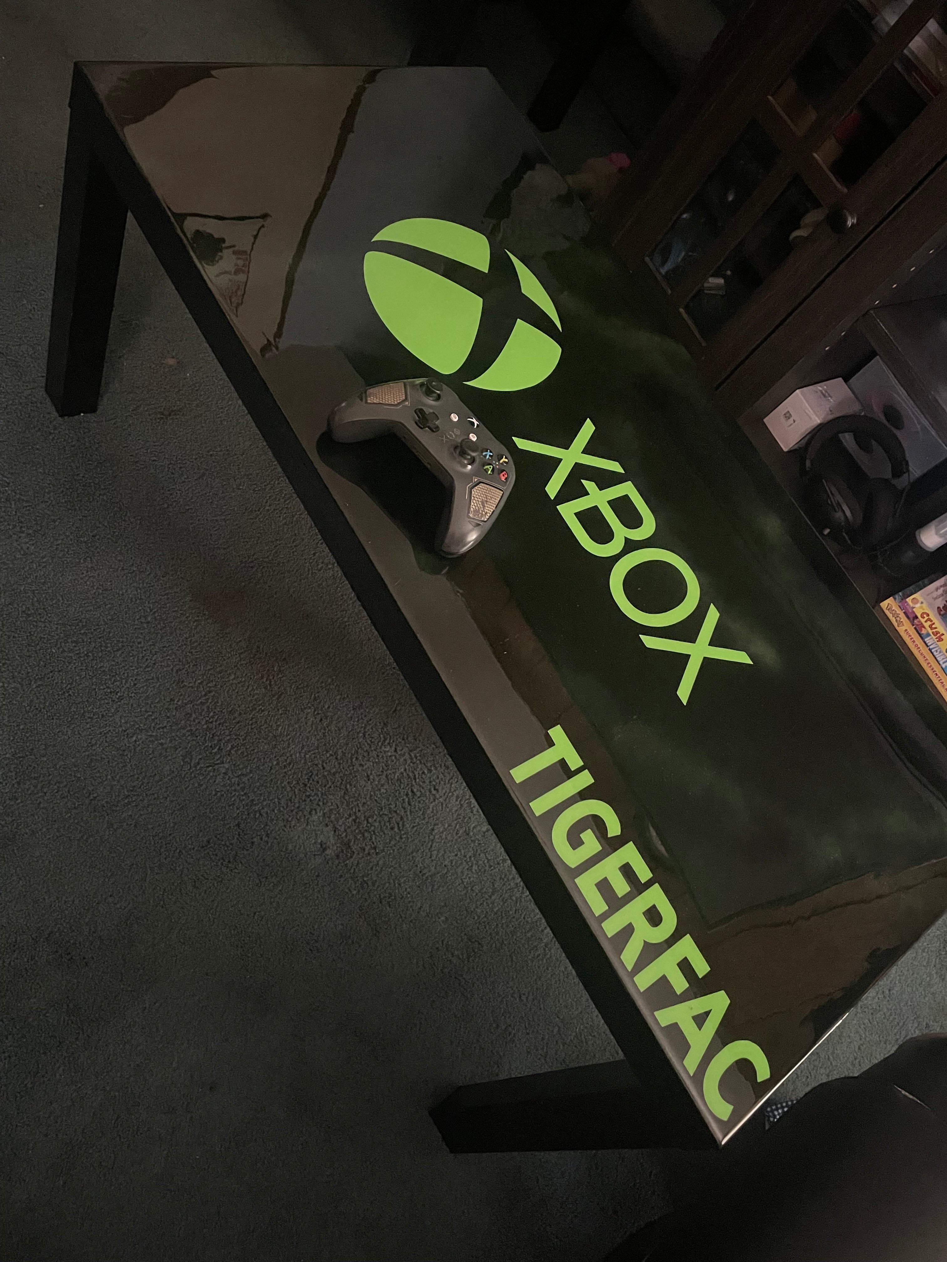 Custom XBOX Coffee and End Tables – Rolling With Brina & Boone