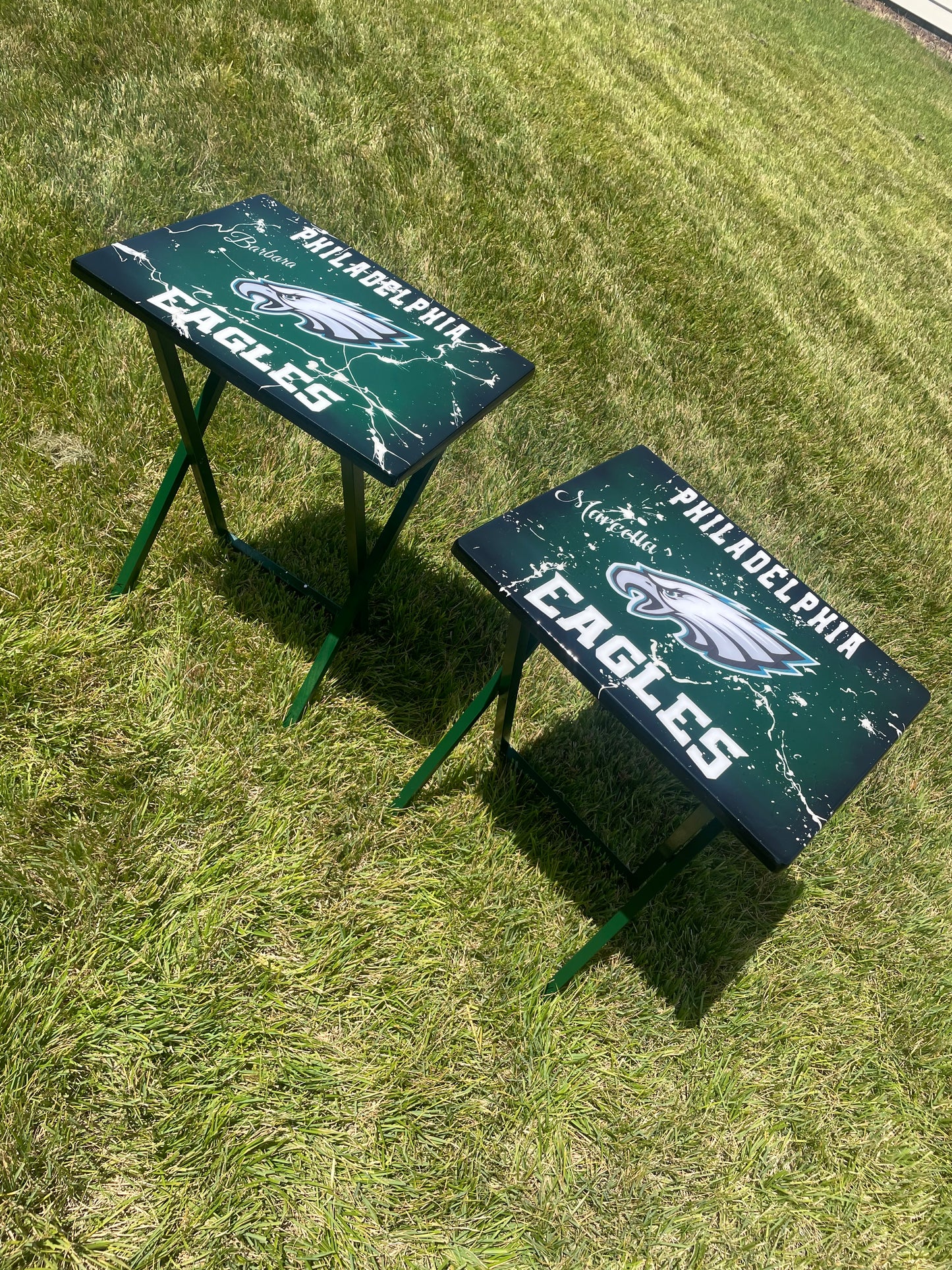 Custom Eagles Table Tray