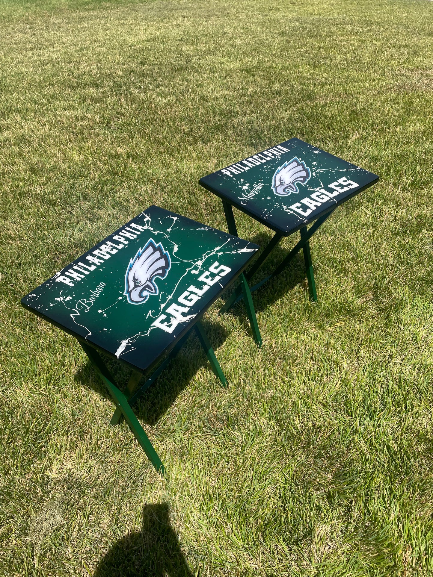 Custom Eagles Table Tray