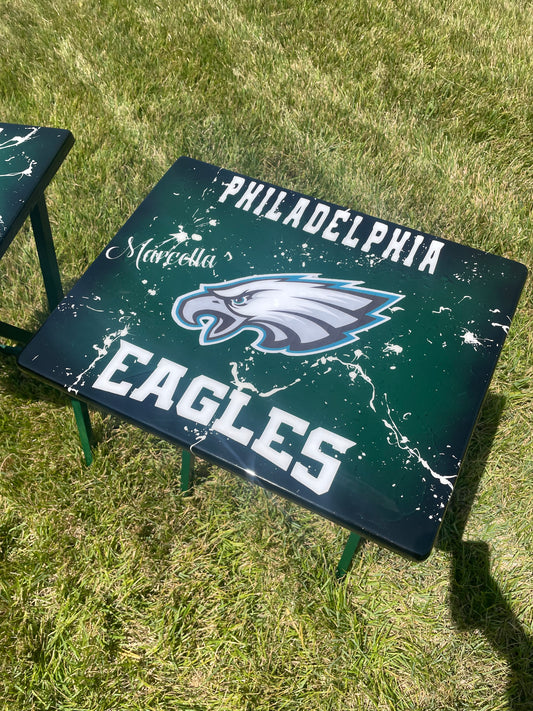 Custom Eagles Table Tray