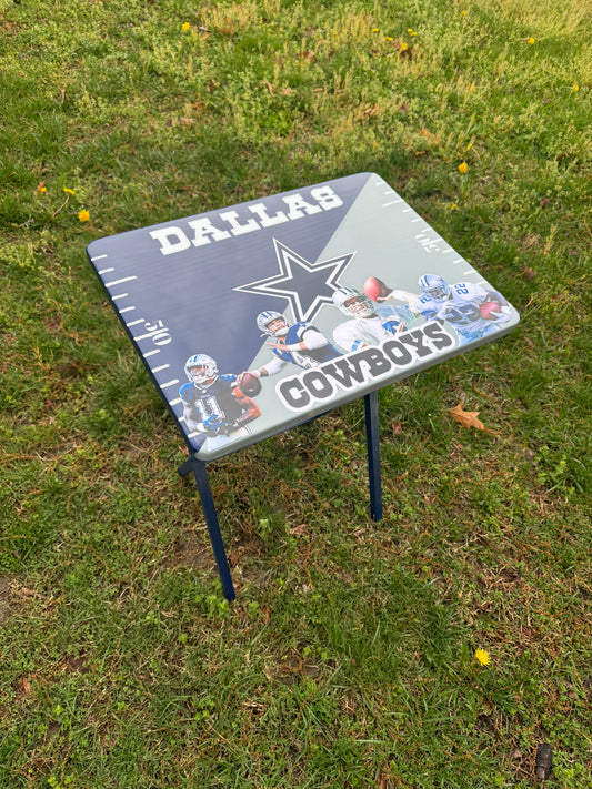 Custom Football Tv Table Trays