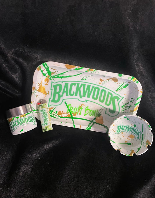 Custom Backwoods Rolling Tray/Sets| Get ANY Color!