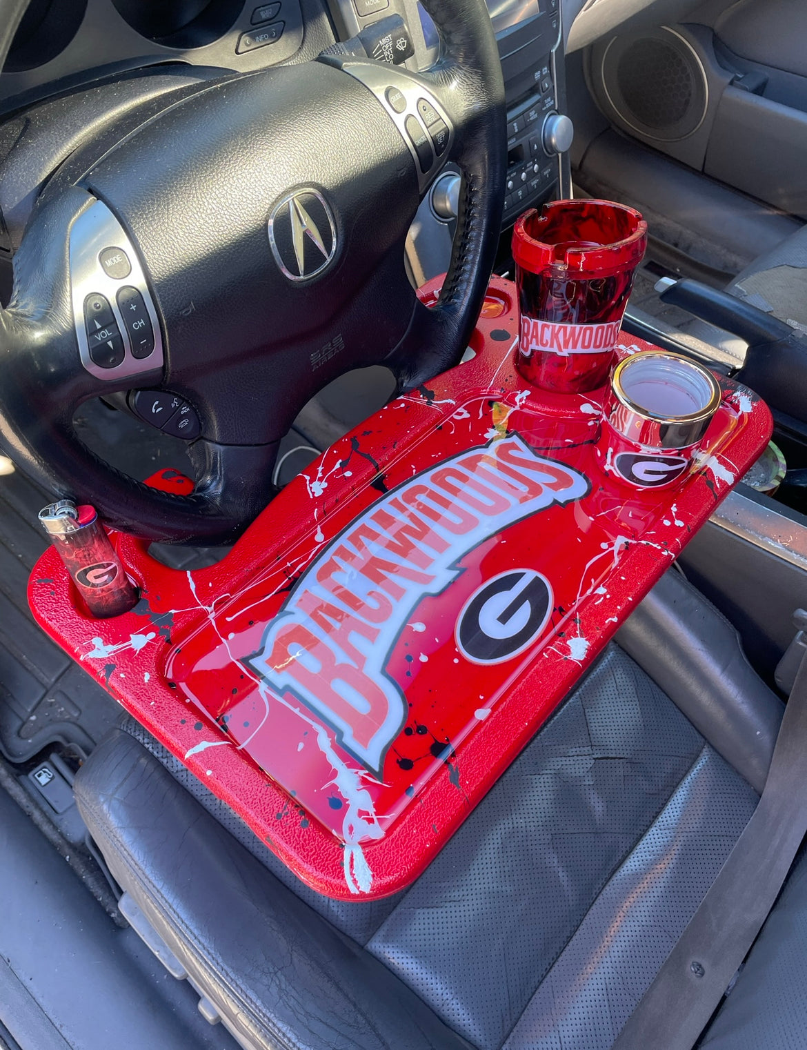 Custom Backwooods x G.Bulldogs Car Tray/Sets