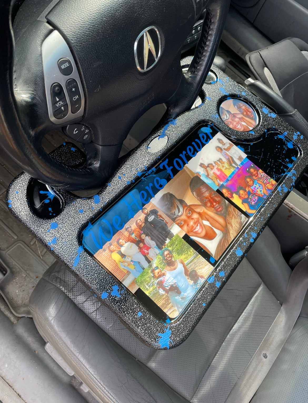 Custom Personal Pictures Car Tray/Set