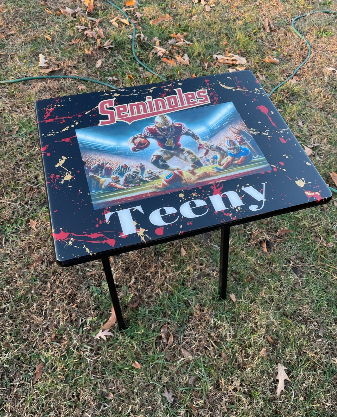 Custom TV Table Trays