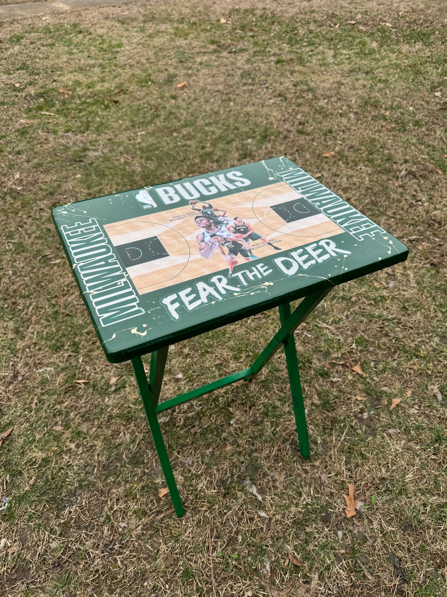 Custom Basketball Team Table Trays