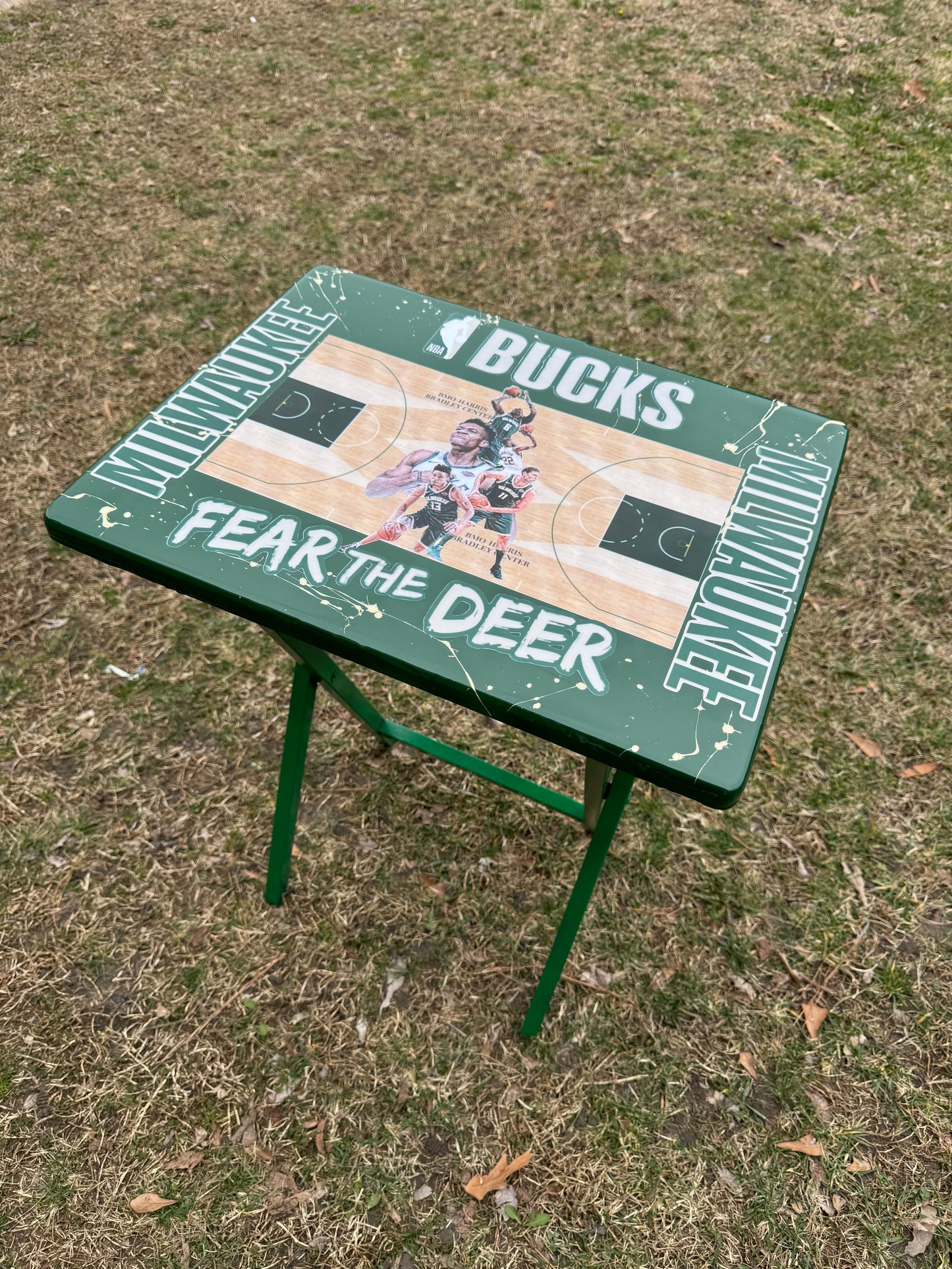 Custom Basketball Team Table Trays