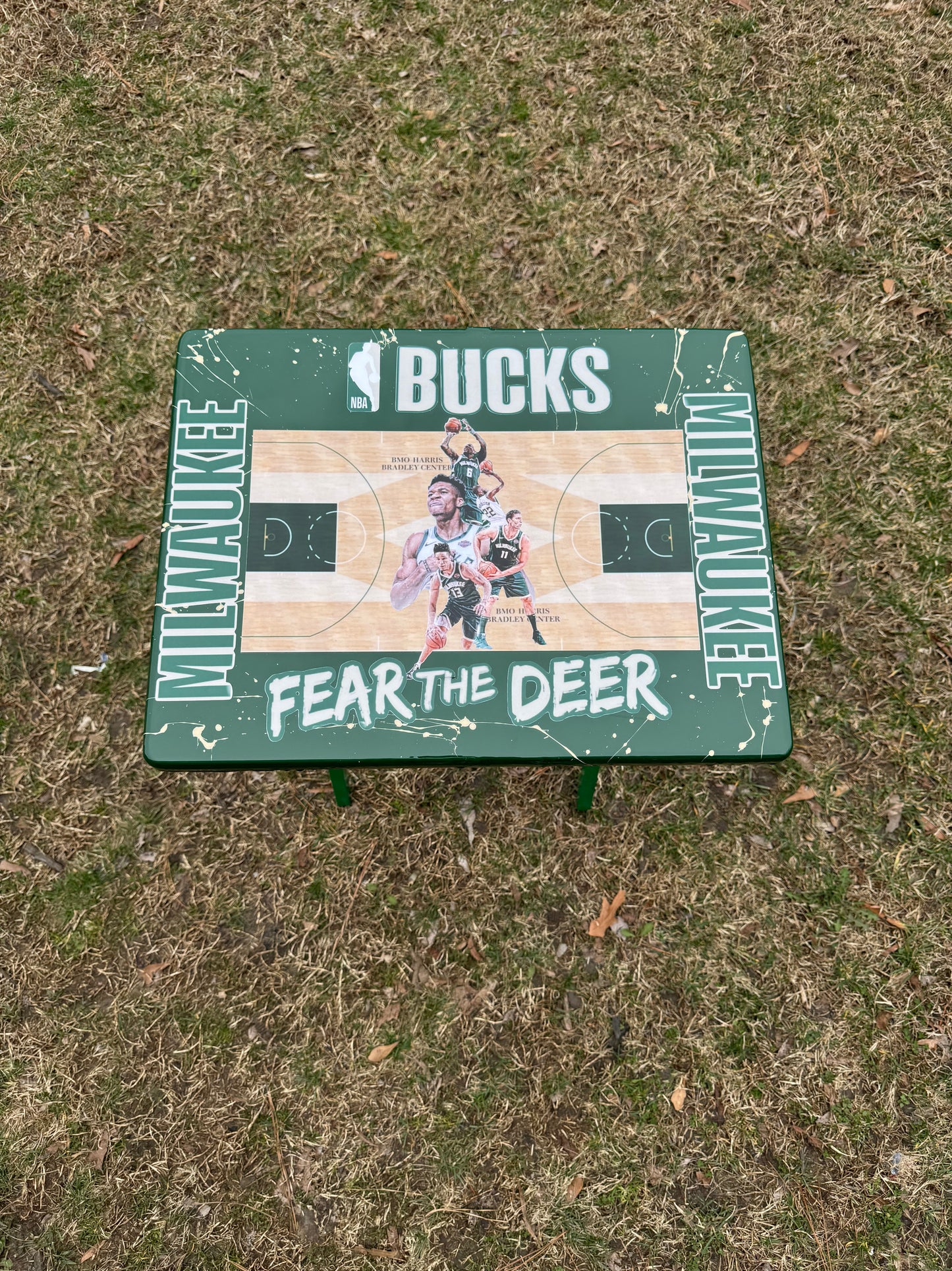 Custom Basketball Team Table Trays