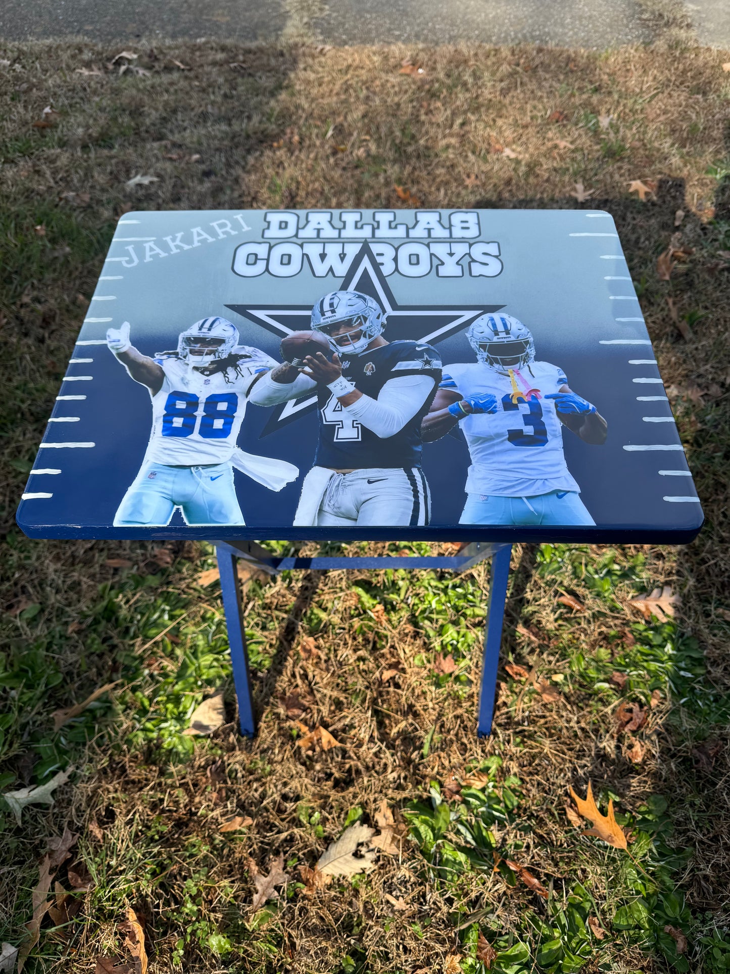 Custom Football Tv Tray