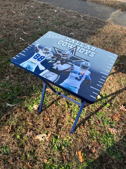 Custom Football Tv Tray