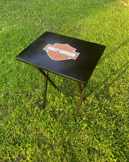 Custom Harley-Davidson Tv Tray